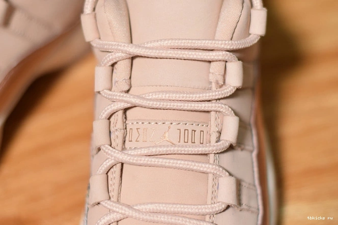 Cheap TB Gold Rose Jordan AH7860-105 Air 11 GS Low 0808